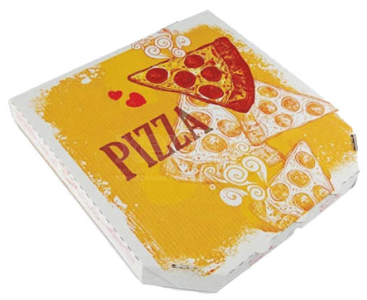Pizza krabica 260x260x30, 100 kusov